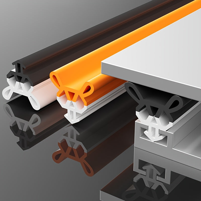 1pc Window Sealing Strip, Slot Type Sealing Strip, Length 400cm\u002F157.48inch, Suitable For Sliding Windows And Doors